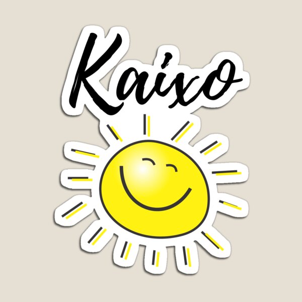 Item preview, Basque Baby Gift Kaixo Hellow Sunshine designed and sold by Circle64Shop.
