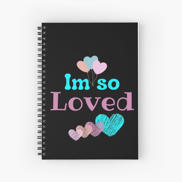 Item preview, Im so loved -pink blue designed and sold by Luna-shop16.