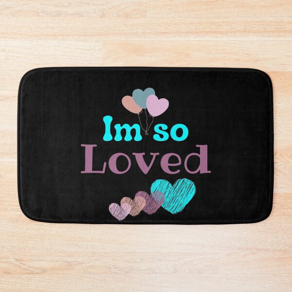 Item preview, Im so loved -pink blue designed and sold by Luna-shop16.