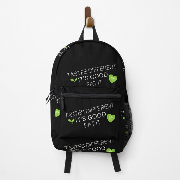 Item preview, Vegan: Tastes Different, It's Good, Eat It (Light Color Text) designed and sold by prodewse.