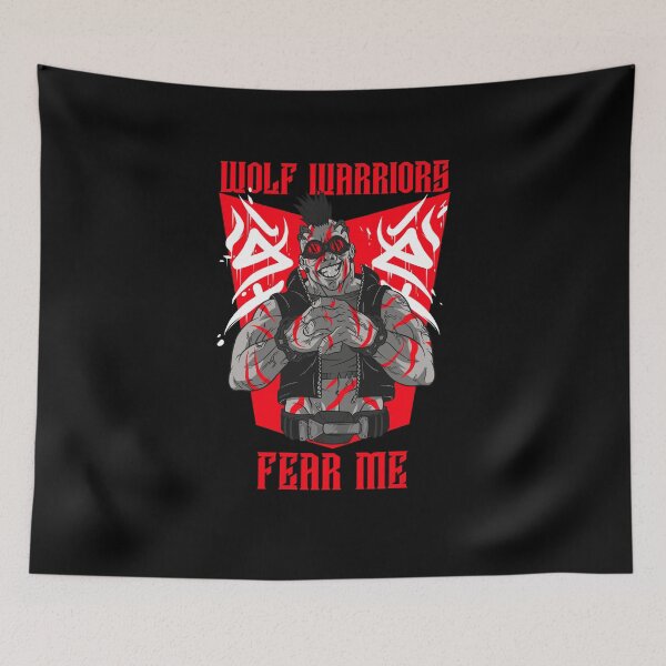Item preview, Wolf Warriors Fear Me designed and sold by ReRevolution.