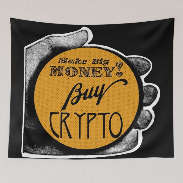 Item preview, Big Money | Buy Crypto | Vintage designed and sold by spinolator.