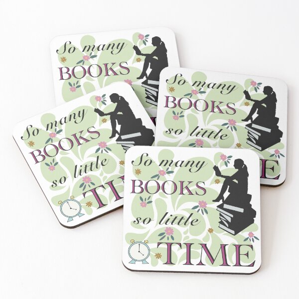 Item preview, So Many Books So Little Time designed and sold by BookishWoo.