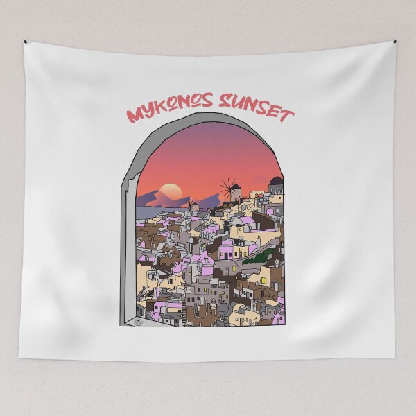 Item preview, Mykonos Sunset designed and sold by bearWorks.