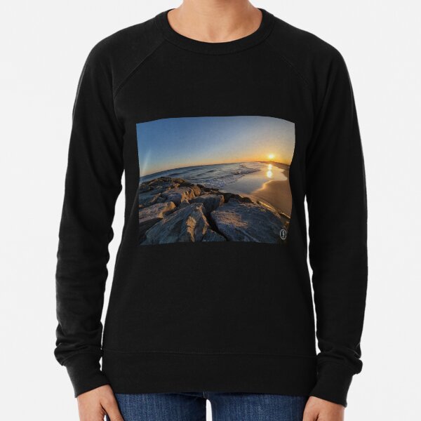 Sunset at Point Lookout, NY Lightweight Sweatshirt