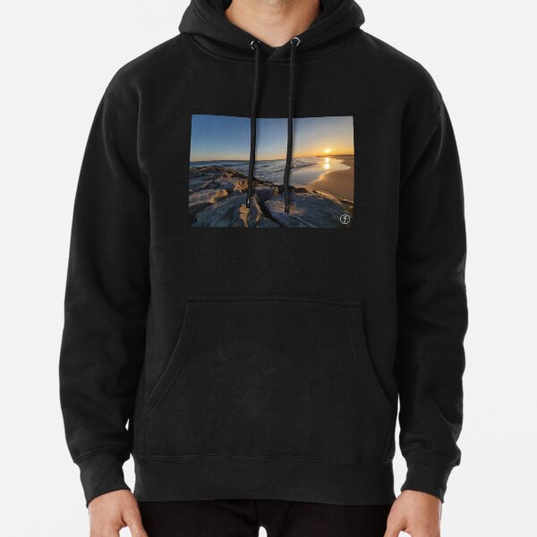 Sunset at Point Lookout, NY Pullover Hoodie
