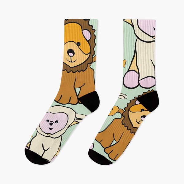 Item preview, Lion and lamb baby print designed and sold by luluillustra1.