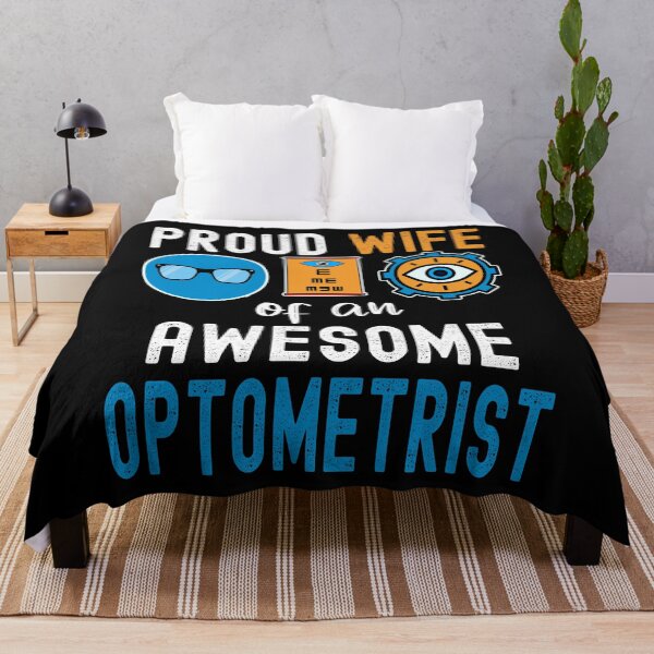 Item preview, Proud Wife of an Awesome Optometrist designed and sold by CraftsforKai.