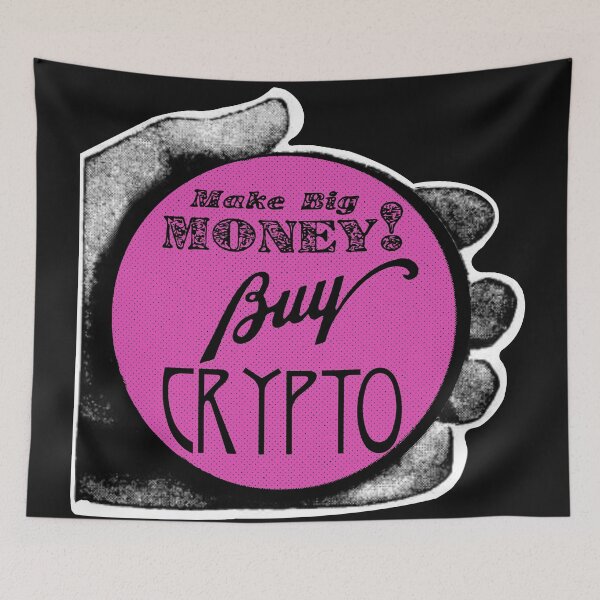 Item preview, Big Money | Buy Crypto | Pink designed and sold by spinolator.