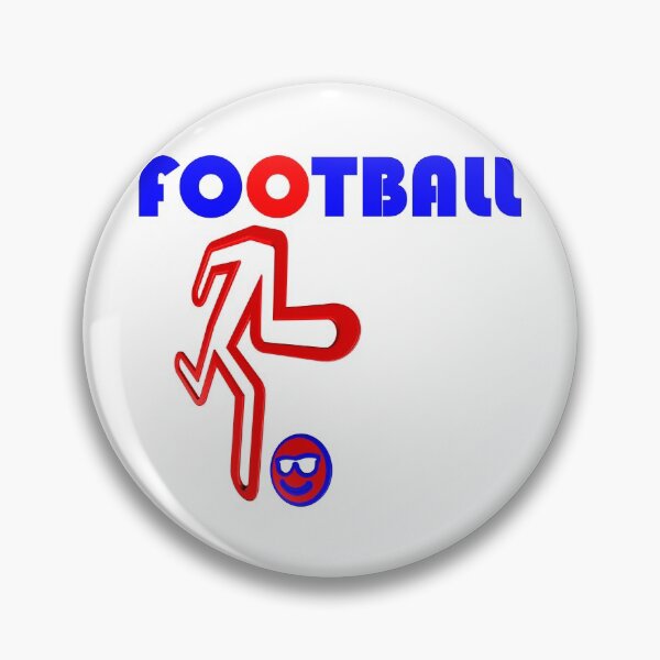 Artikelvorschau, Fußball ~ Rot & Blau entworfen und verkauft von Boakes-Digital.