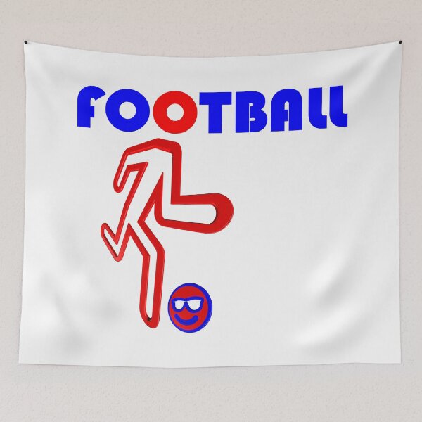 Item preview, Football ~ Red & Blue designed and sold by Boakes-Digital.
