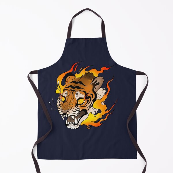 Item preview, Burn it up, Tiger! designed and sold by Hannah Hibbert.