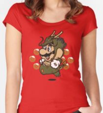 Shenronooki Women's Fitted Scoop T-Shirt