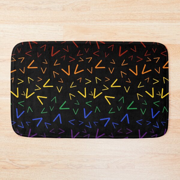 Item preview, Graphic Rainbow Gradient Spikes Pattern designed and sold by Designs By YL.