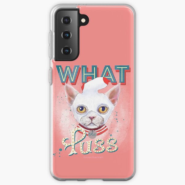 Cat Bandit: What the Puss Samsung Galaxy Soft Case