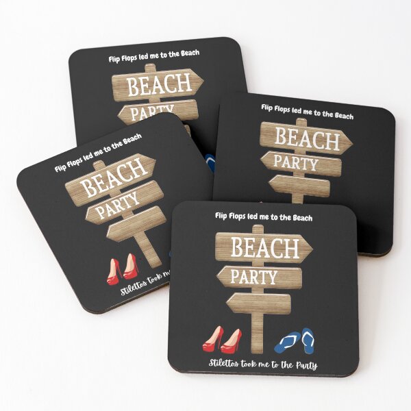 Item preview, Beach or Party designed and sold by WeTrieditatHome.