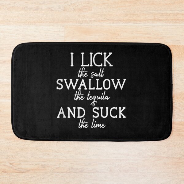 Item preview, I Lick The Salt Swallow The Tequila And Suck The Lime Shots Tank designed and sold by ColeT-Shirt.
