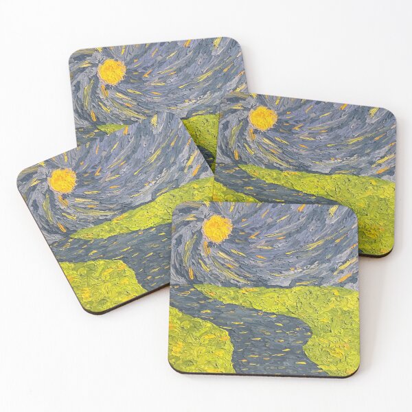Item preview, Blue spiral sky with river designed and sold by Sgg8626.