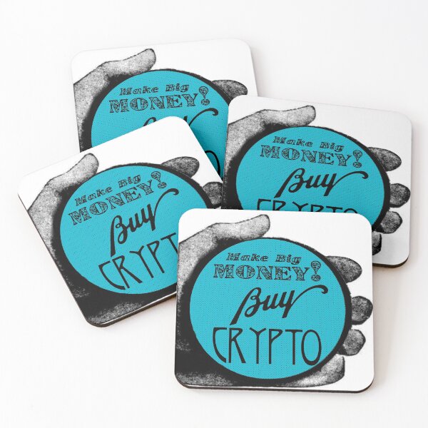 Item preview, Big Money | Buy Crypto | Retro blue designed and sold by spinolator.