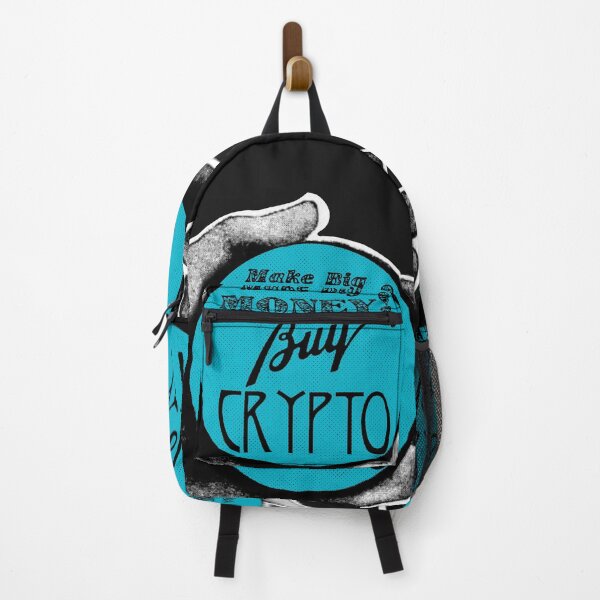 Item preview, Big Money | Buy Crypto | Retro blue designed and sold by spinolator.