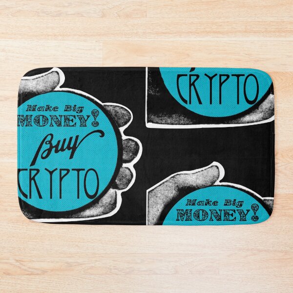 Item preview, Big Money | Buy Crypto | Retro blue designed and sold by spinolator.