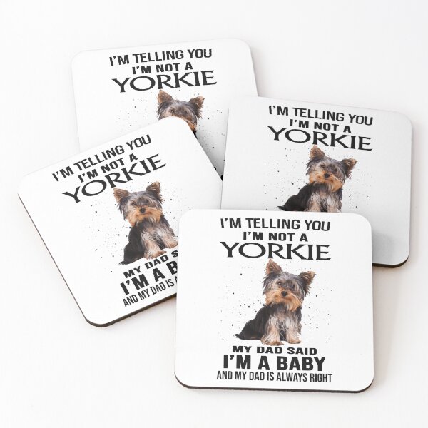 Item preview, I Am Not A Yorkie Dog Yorkshire Terrier Dog designed and sold by Dog-Art-Shirt.