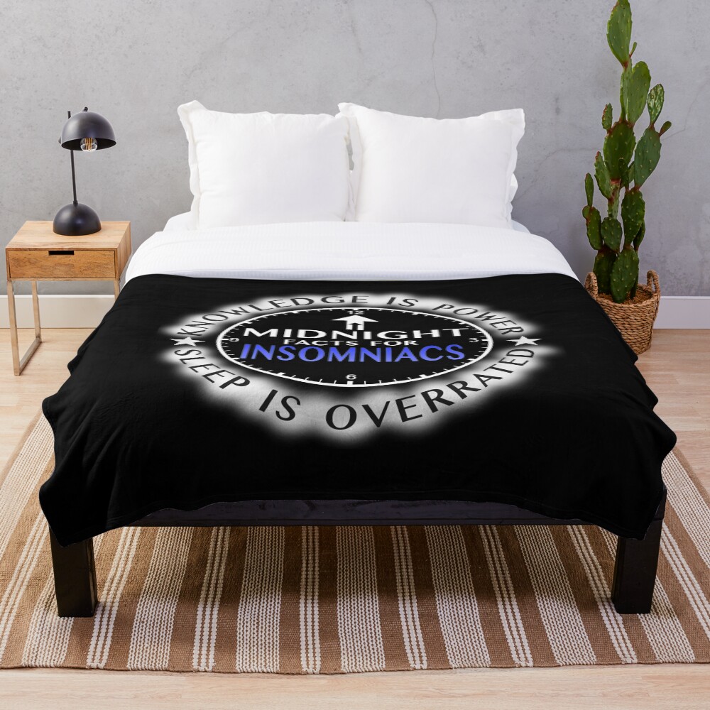 Item preview, Throw Blanket designed and sold by midnightfacts.