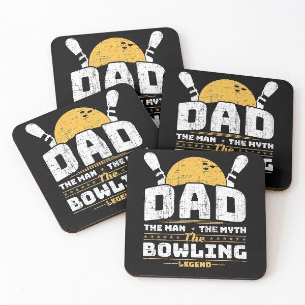 Item preview, Dad The Man The Myth The Bowling Legend Fathers Day designed and sold by Nzgiftsandmore.