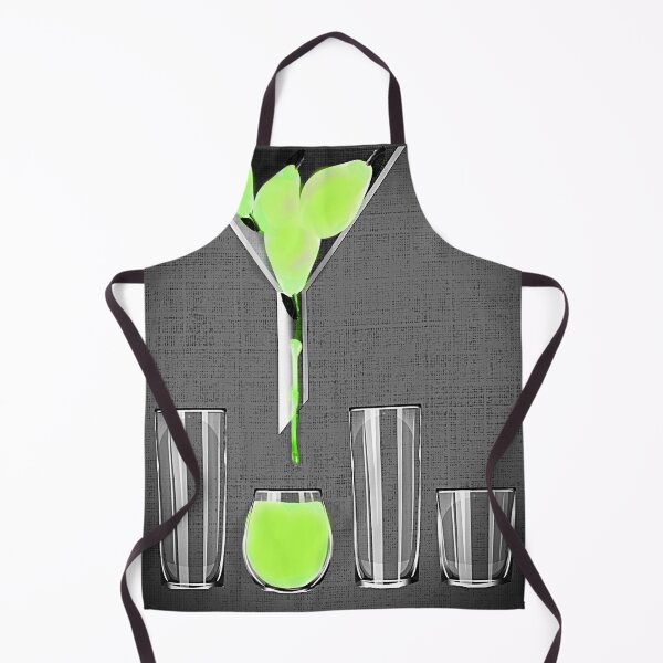 Item preview, Minimalist Retro Pear Juice Pop Art Design Grey tones, designed and sold by TheKingdomAttic.