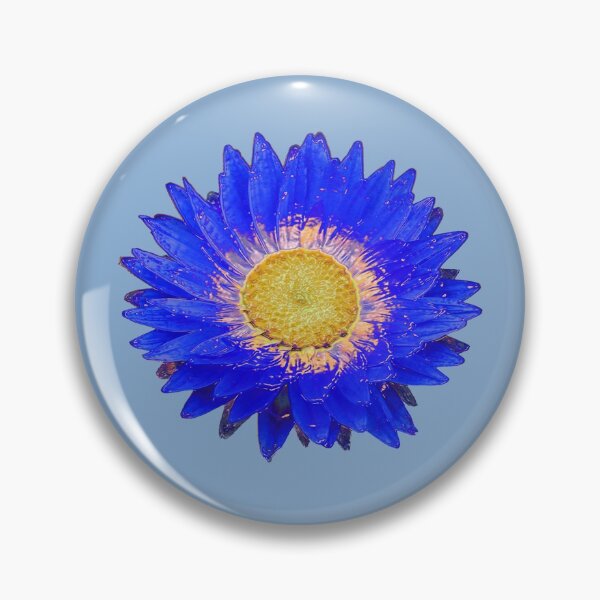 Item preview, Daisy - Blue and Yellow on Light Blue designed and sold by STHogan.