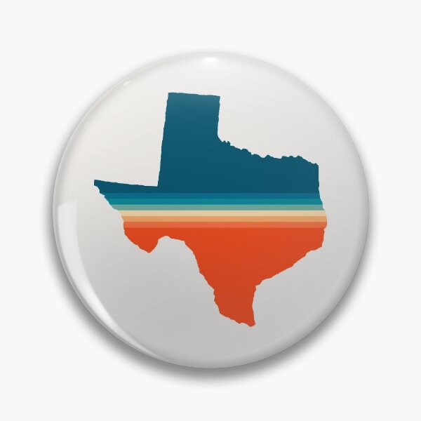 Item preview, Texas State Retro Map designed and sold by Texterns.