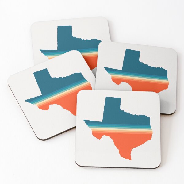 Item preview, Texas State Retro Map designed and sold by Texterns.