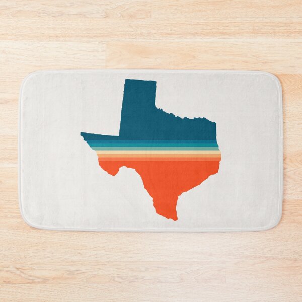 Item preview, Texas State Retro Map designed and sold by Texterns.