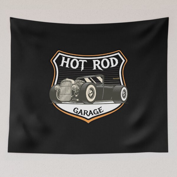 Item preview, Hotrod garage 4 designed and sold by HumanwreckageRB.