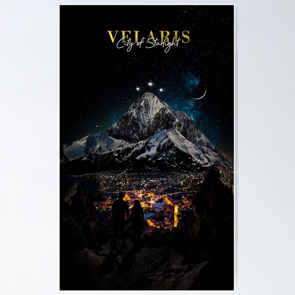 Item preview, Velaris - City of Starlight, Court of Dreams WITH TEXT designed and sold by Lissie Wickes.