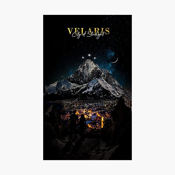 Item preview, Velaris - City of Starlight, Court of Dreams WITH TEXT designed and sold by Lissie Wickes.