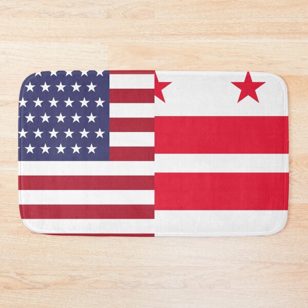 Item preview, Washington DC and 51 Stars US Flag Composition designed and sold by VexillologyShop.