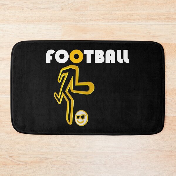 Item preview, Football ~ Yellow & White designed and sold by Boakes-Digital.