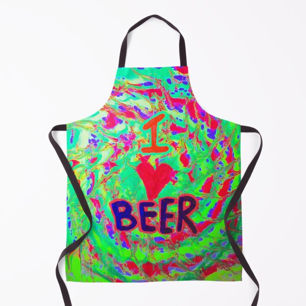 Item preview, I LOVE BEER, Painting, under UV light designed and sold by Andrew Morrell.