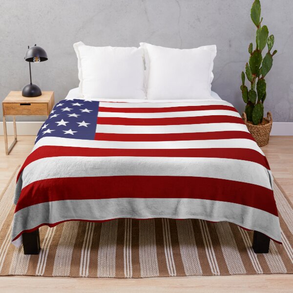 Item preview, USA Flag with 51 Stars | Modern Metallic Version designed and sold by VexillologyShop.
