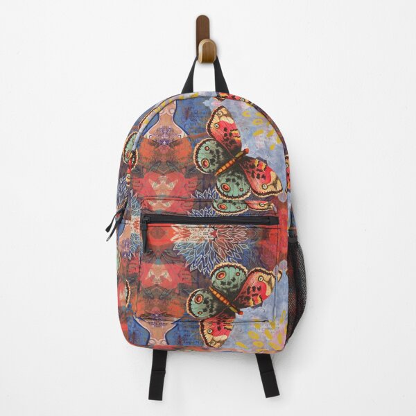 Item preview, Psychedelic Primary Butterfly Floral designed and sold by LABrizendine.