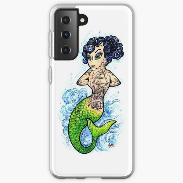 Crash Mermaid Samsung Galaxy Soft Case