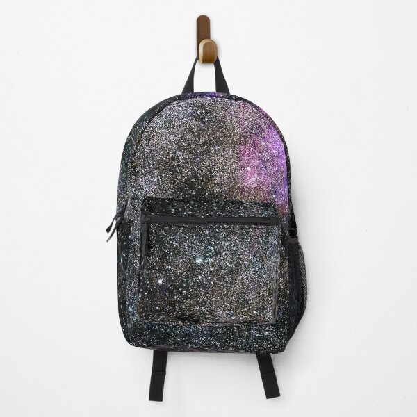 Item preview, Purple star, Milky way shiny cosmos, Dark shiny black starry space, Galaxy, tiny sparkles, shiny glitter dust constellation, outer space, universe designed and sold by August-E.