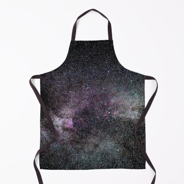 Item preview, Purple light blue glow, Milky way shiny cosmos, Dark shiny black starry space, Galaxy, tiny sparkles, shiny glitter dust constellation, outer space, universe designed and sold by August-E.