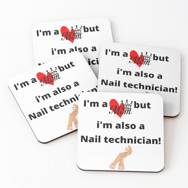 Item preview, Mom and a Nail technician  designed and sold by Lisaarts.