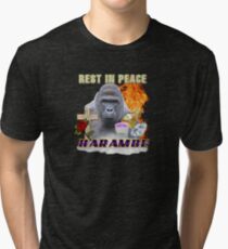 I FEEL LIKE HARAMBE Tri-blend T-Shirt