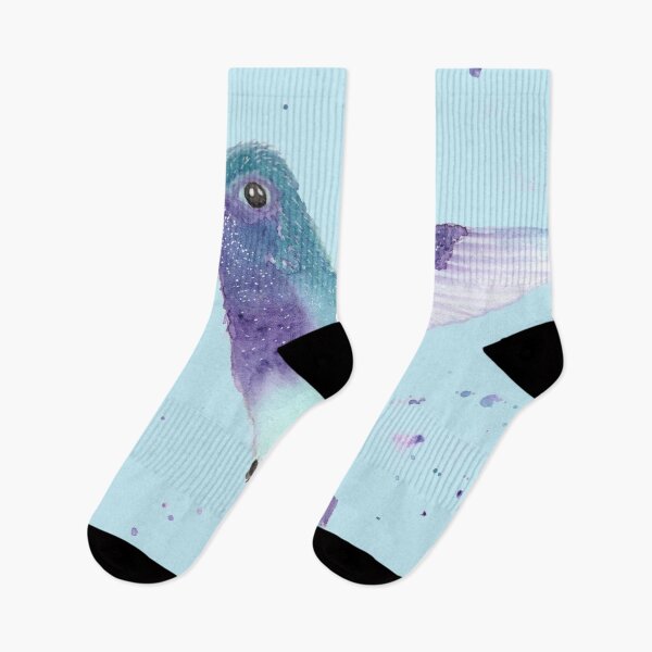Item preview, Colorful Hummingbird in Watercolor designed and sold by HappyBeeAnnie.