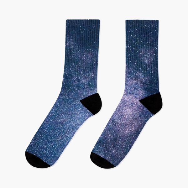 Artikelvorschau, Starry sky, Shiny purple, blue milky way, Galaxy, tiny sparkle stars, glitter dust starry constellation, outer space, universe entworfen und verkauft von August-E.
