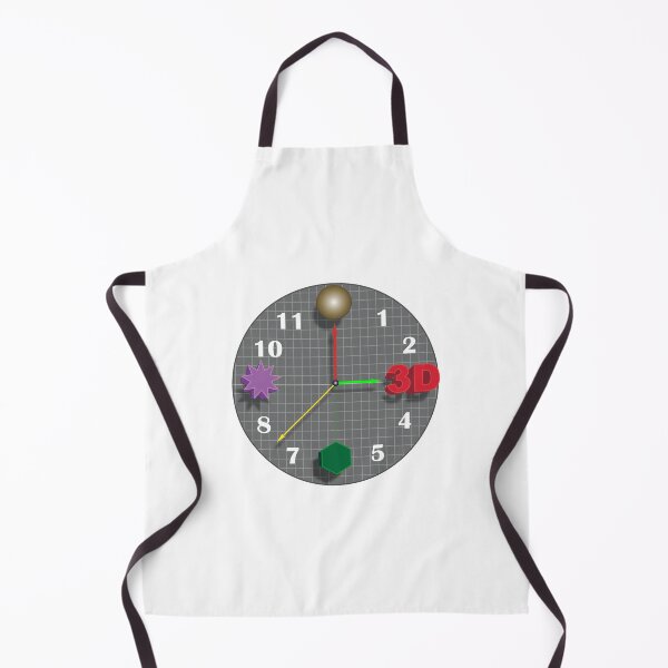 Item preview, 3D O'Clock - With Grid, Objects, 3D Sign. designed and sold by Laszlo Toth.