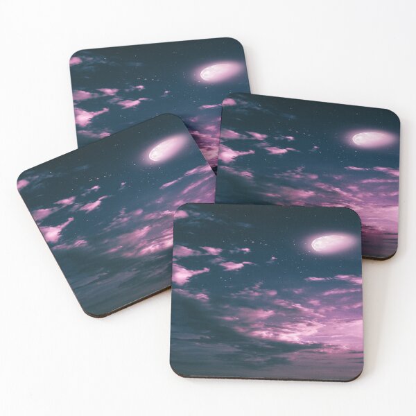 Item preview, Purple planet, purple clouds, purple moon, Outer space cosmos, purple mist galaxy, dark aesthetic, fantasyland designed and sold by August-E.